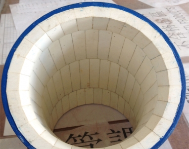高铝陶瓷耐磨管材